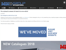 Tablet Screenshot of mikogroup.me